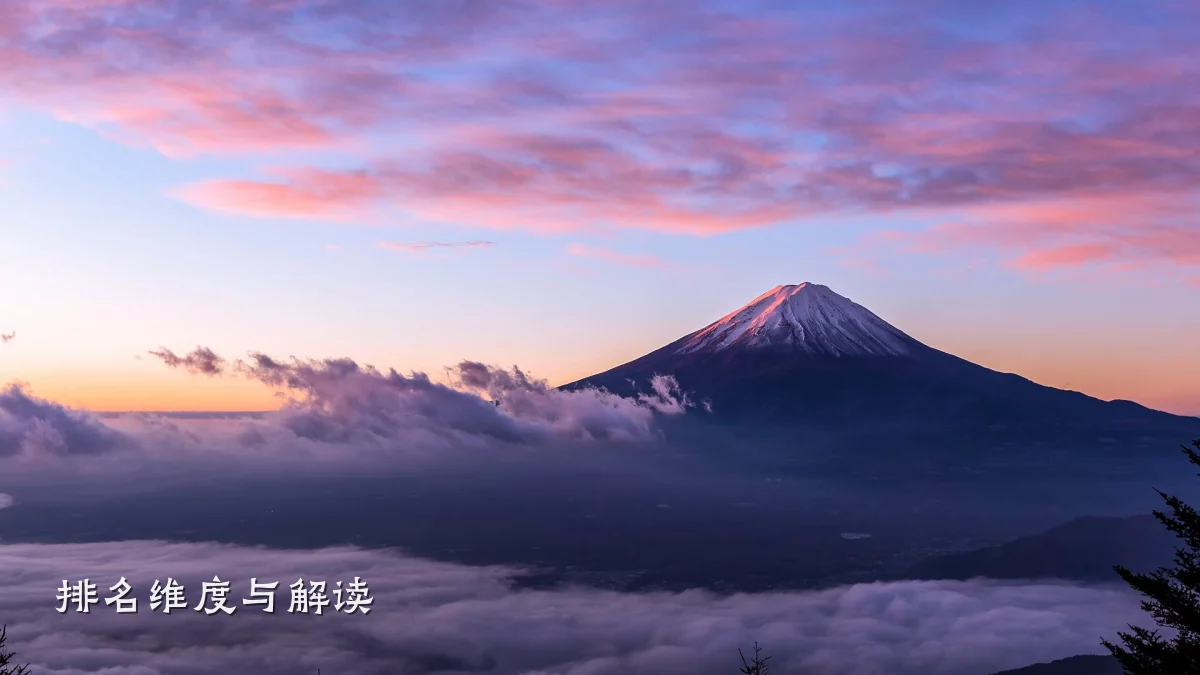 排名维度与解读