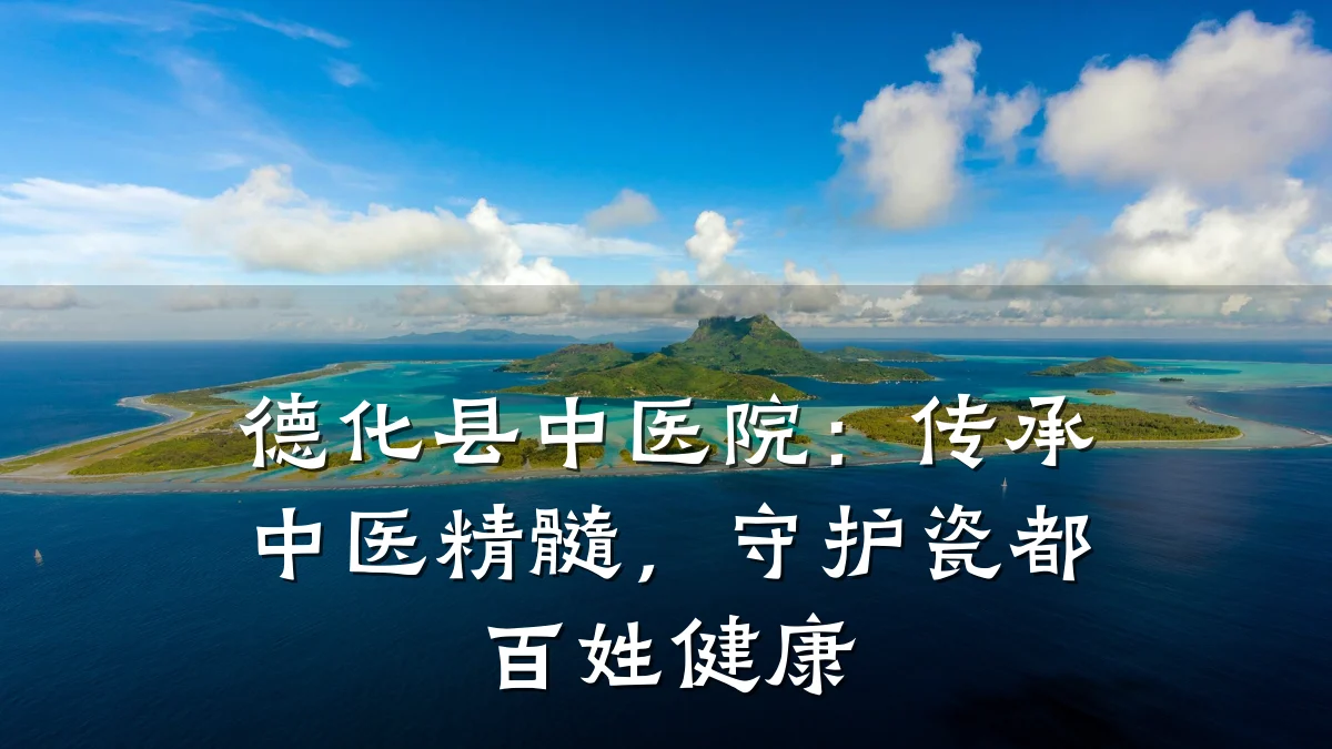 德化县中医院:传承中医精髓,守护瓷都百姓健康
