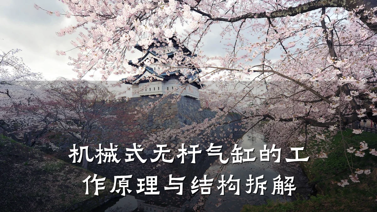 机械式无杆气缸的工作原理与结构拆解