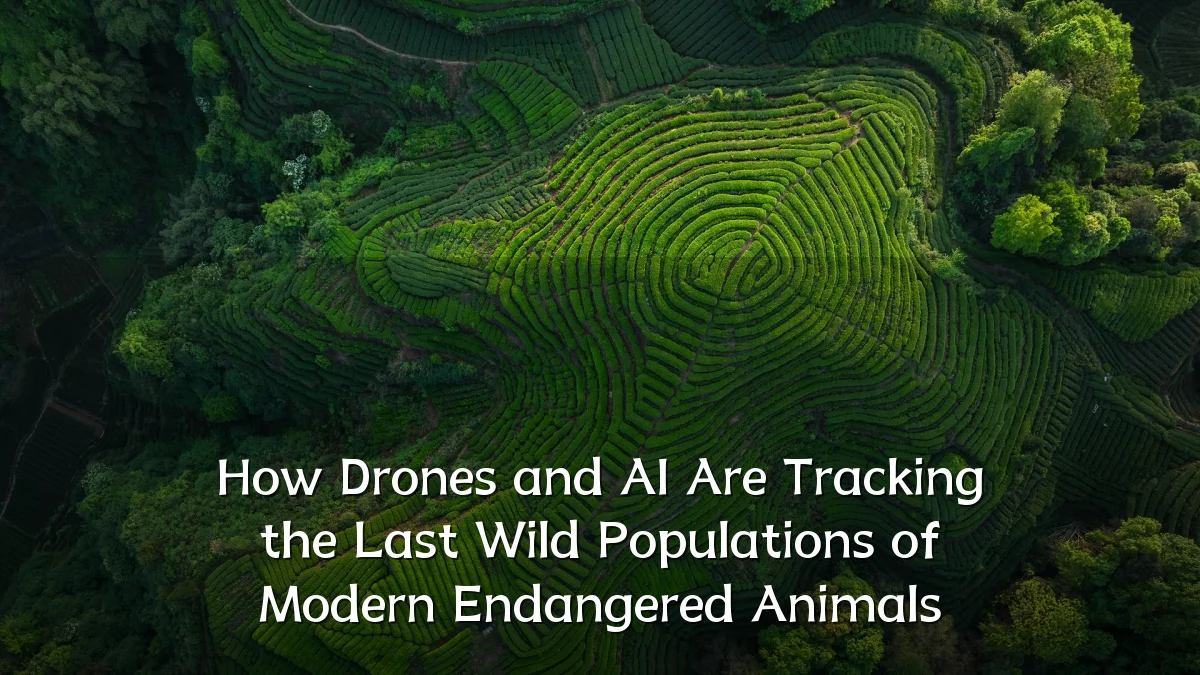 How Drones and AI Are Tracking the Last Wild Populations of Modern Endangered Animals
