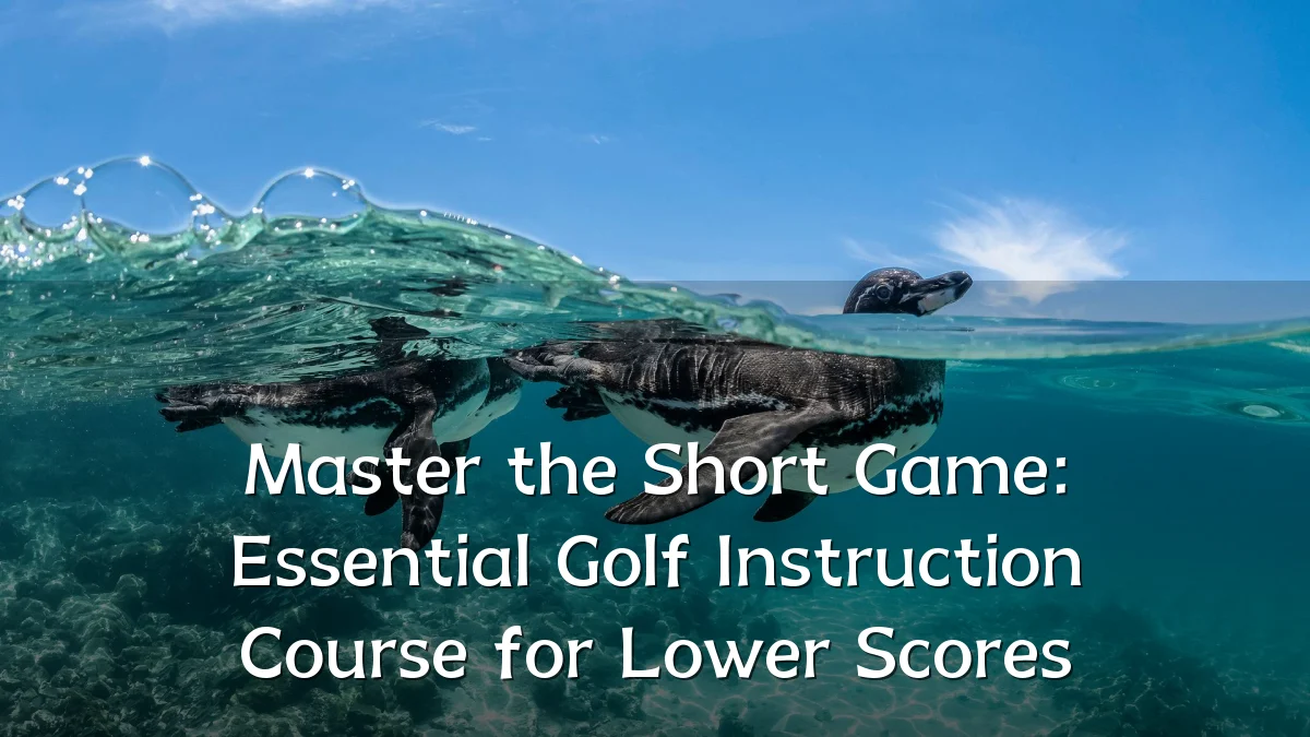 Master the Short Game: Essential Golf Instruction Course for Lower Scores