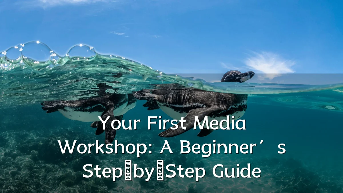 Your First Media Workshop: A Beginner’s Step‑by‑Step Guide