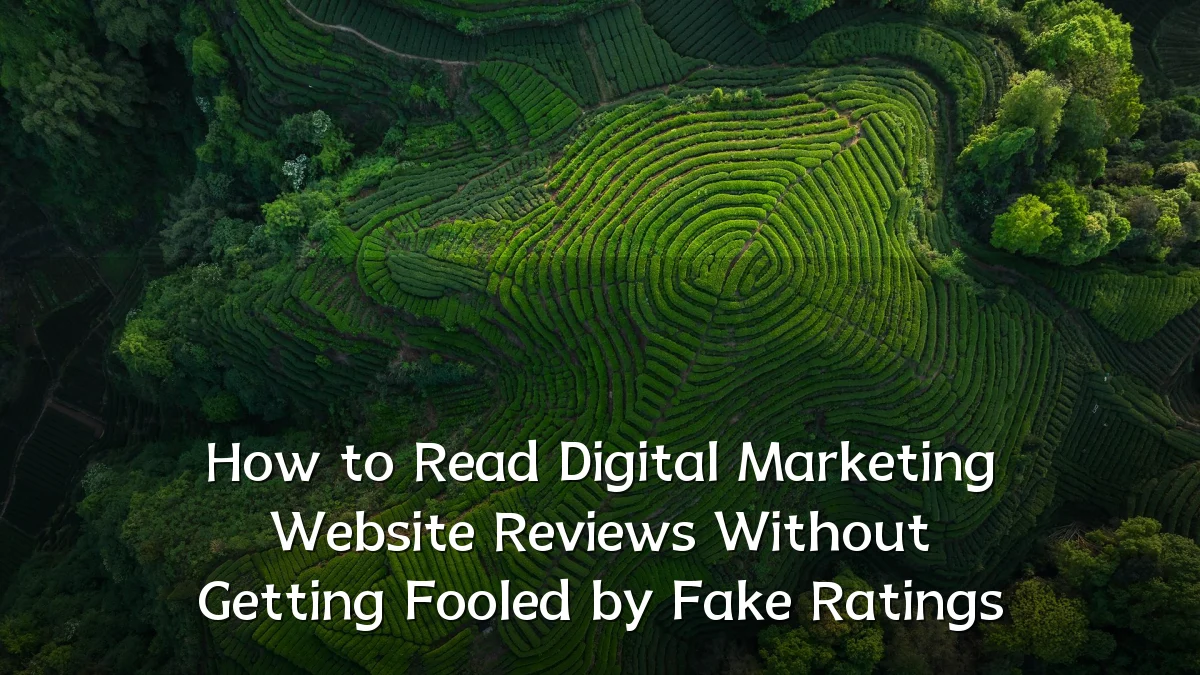 How to Read Digital Marketing Website Reviews Without Getting Fooled by Fake Ratings